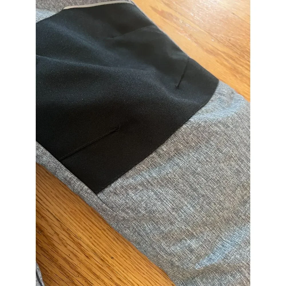 SWISS TECH Gray and Black BIB Snowpants Outerwear Snowsuit Winter
